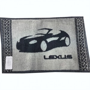 Махровое полотенце Марки машин Lexus