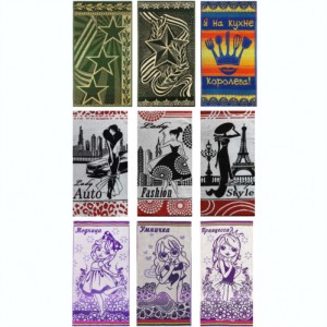 Махровое полотенце 40*70 Сборное