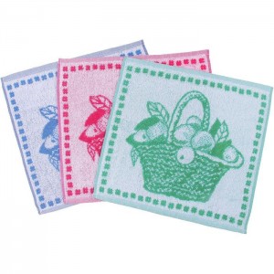 Махровая салфетка Корзина 1442