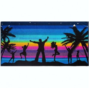 Махровое полотенце Пляжная дискотека 3377