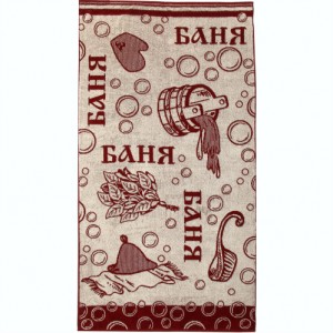 Махровое полотенце Баня 3488