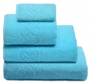 Махровое полотенце ПЛ Plait Бирюза (149)