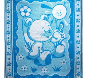 Махровое полотенце Мишутка 4753