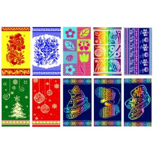 Махровое полотенце 30*60 сборные