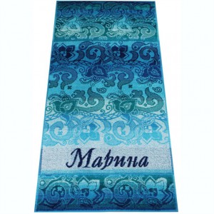 Махровое полотенце ИМЕНА МАРИНА