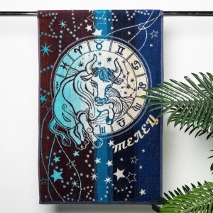 Махровое полотенце  Гороскоп ТЕЛЕЦ