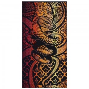 Махровое полотенце Готический змей 7625