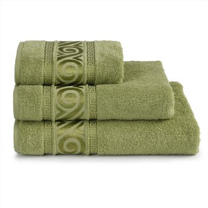 Махровое полотенце ПЦ Акуа Олива