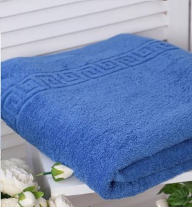 Полотенце махровое АТК Сине-голубой (RIVIERA)