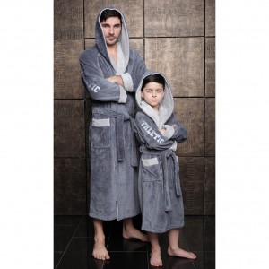 Халат с капюшоном подростк. Атлетик джуниор