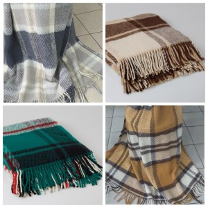 Плед шерсть 100%