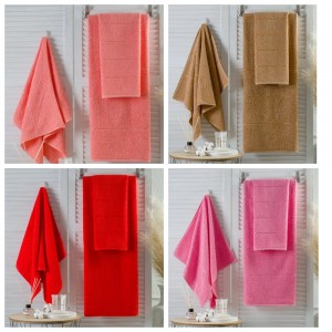 Набор махровых полотенец К-02.375 ВВ