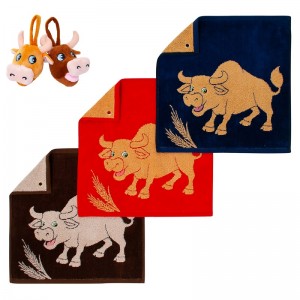 Салфетка Бык голова