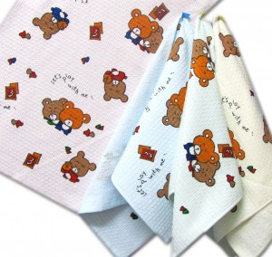 Вафельно-махровое детское САН