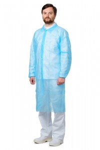 Халат одноразовый из спанбонда