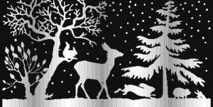 40*70 Зимняя сказка 3088-2 ЮП