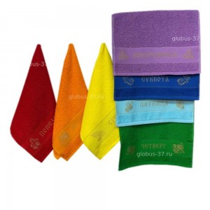 30*60 Неделька махровая (7 шт) ЮП